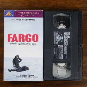 Fargo (1996) - VHS Drama Comedy - Coen Brothers - GREAT CONDITION - Picture 1 of 8