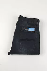 37164 pantalones vaqueros desnudos High Kai originales Pantalones de mezclilla unisex para hombre azul sobre negro talla 29/34 - Imagen 1 de 7