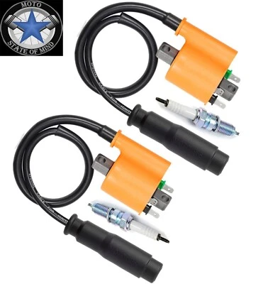 2x bujías de bobina de encendido para Kawasaki Teryx4 750 KRT750 4x4 LE EPS 2012-2013 Foto 1 de 3