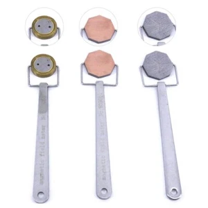 Pie Gauge Magnetic Field Indicator 3 Pieces Magnetic Particle Field Test Block - Picture 1 of 24