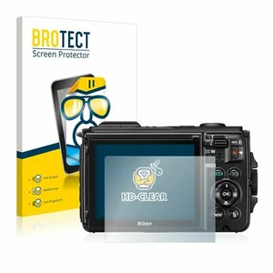 Nikon Coolpix AW300 Camera,  2x  BROTECT® HD-Clear Screen Protector, hard-coated - Picture 1 of 4