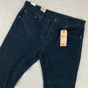Levis 502 Cordhose Herren 38x30 Navy Regular Taper Baumwolle Stretch R Tab - Bild 1 von 9