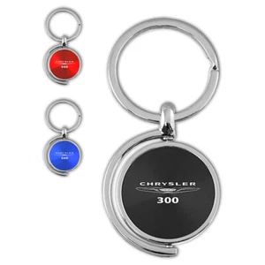 Name and Logo Spinner Keychain for Chrysler 300 - AUGDP0321 - Picture 1 of 5