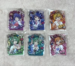 Higurashi When They Cry figure acrylic key chain Lot 6 set mascot Japan m612 - Picture 1 of 3