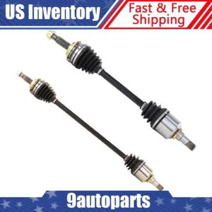 Fits 2007-2012 Toyota Yaris Base Sedan 1.5L I4 Pair Front CV Axle Shaft CV Joint - Picture 1 of 8