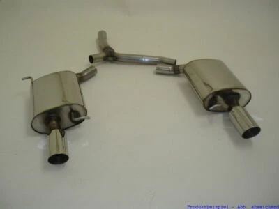 Escape deportivo dúplex FMS acero inoxidable Audi Q5 Quattro (8R, a partir de 11) 2.0l TDI 105/125kW - Imagen 1 de 4