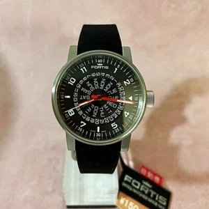 Fortis Spacematic Black Dial 40mm 623.10.158 Automatic Men's Watch - Picture 1 of 3