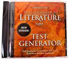 The Language of Literature - McDougal Littell  Grade 9 Test Generator NEW Sealed