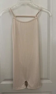 EUC Jumper Bodysuit  Size XS Ivory Backless Cami Romper - Picture 1 of 7