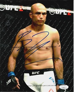 B.J PENN AUTOGRAPHED SIGNED 8x10 UFC Legend / Champion - J.S.A. Certified - Picture 1 of 3