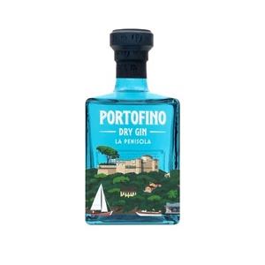 Botella Vacía Portofino Peninsola Ginebra Seca Azul Italiana Rivera Hecha en Italia Vacía - Imagen 1 de 7
