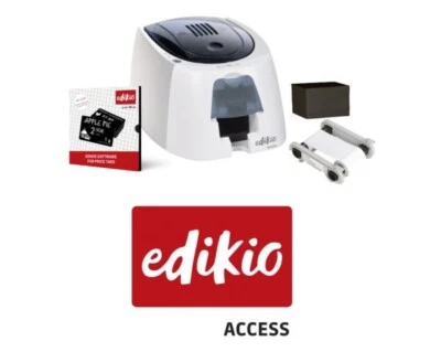 Evolis Edikio Access Price Tag/Ticket Printer With Starter Pack, Support & VAT - Image 1 of 4