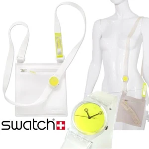 COMO NUEVO RARO 2001 Swatch Especial TRACOLLA Cartera Correa para el Hombro Reloj para Mujer GK340 - Imagen 1 de 5