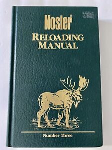 Nosler Reloading Manual Number 3 1989