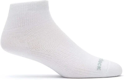 WrightSock Women's 185195 Coolmesh Ii Quarter Low Cut Socks White Size S - Image 1 of 2