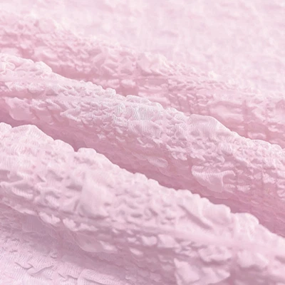 3D Chiffon Ruched Fabric Lightweight Diy Sewing Craft for Clothes - Image 1 of 4