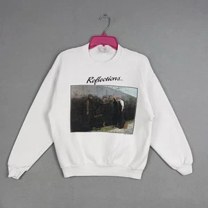 Vintage Reflections Sweatshirt Herren Medium Vietnam Veterans Memorial 90s Art - Bild 1 von 12