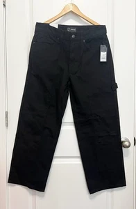 Pantalones de carpintero de pierna recta para hombre talla 34x30 - uso original - Imagen 1 de 9
