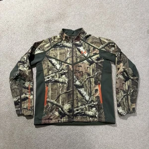 Under Armour Scent Control Ridge Reaper Infrared Softshell Jacket Mossy Oak XL - Picture 1 of 6