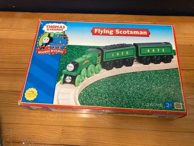 RARE Flying Scotsman NO character cards Thomas & Friends Wooden Railway Trains - Image 1 of 4