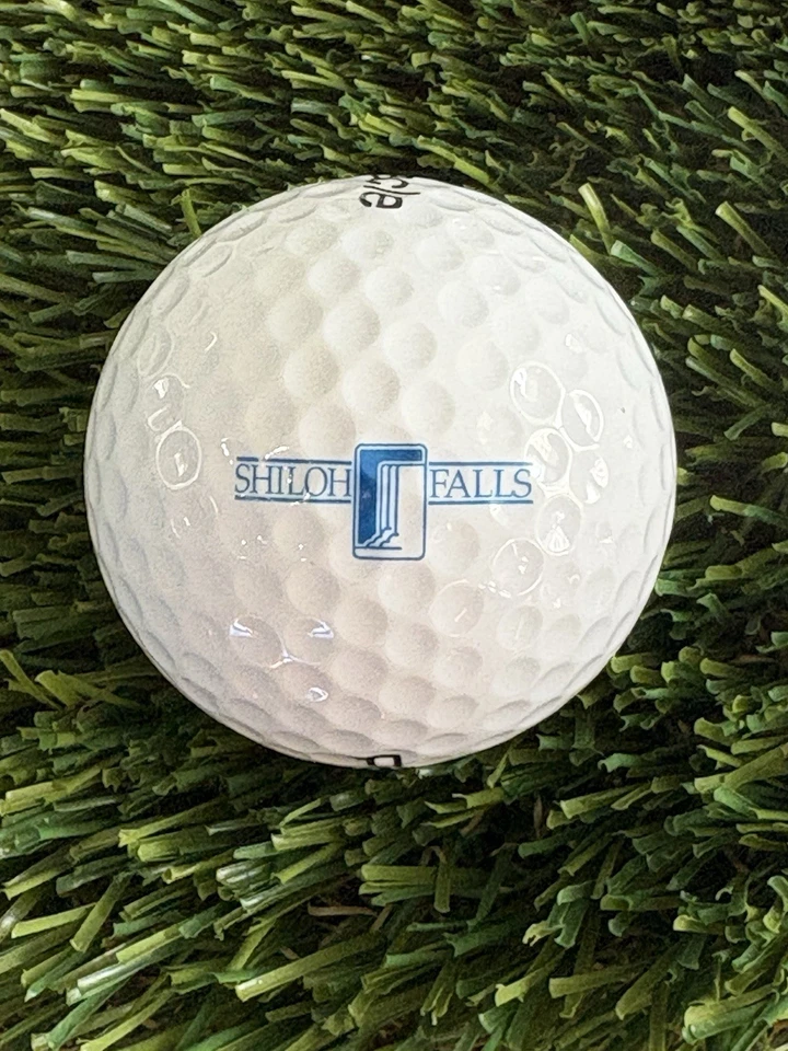 Pelota de golf Shiloh Falls con logotipo de club de golf - Pickwick Dam Tennessee TN Foto 1 de 1