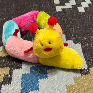 ZIPPYPAWS Plush Dog Toy: Deluxe Caterpillar Squeaky Toy, for Medium/Large Pups - Picture 1 of 13