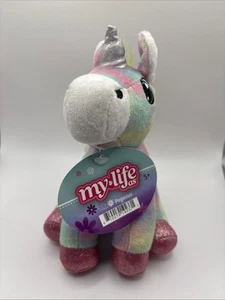 My Life As Rainbow Plush Pet Pegasus Unicorn For 18" Dolls/New - Picture 1 of 4