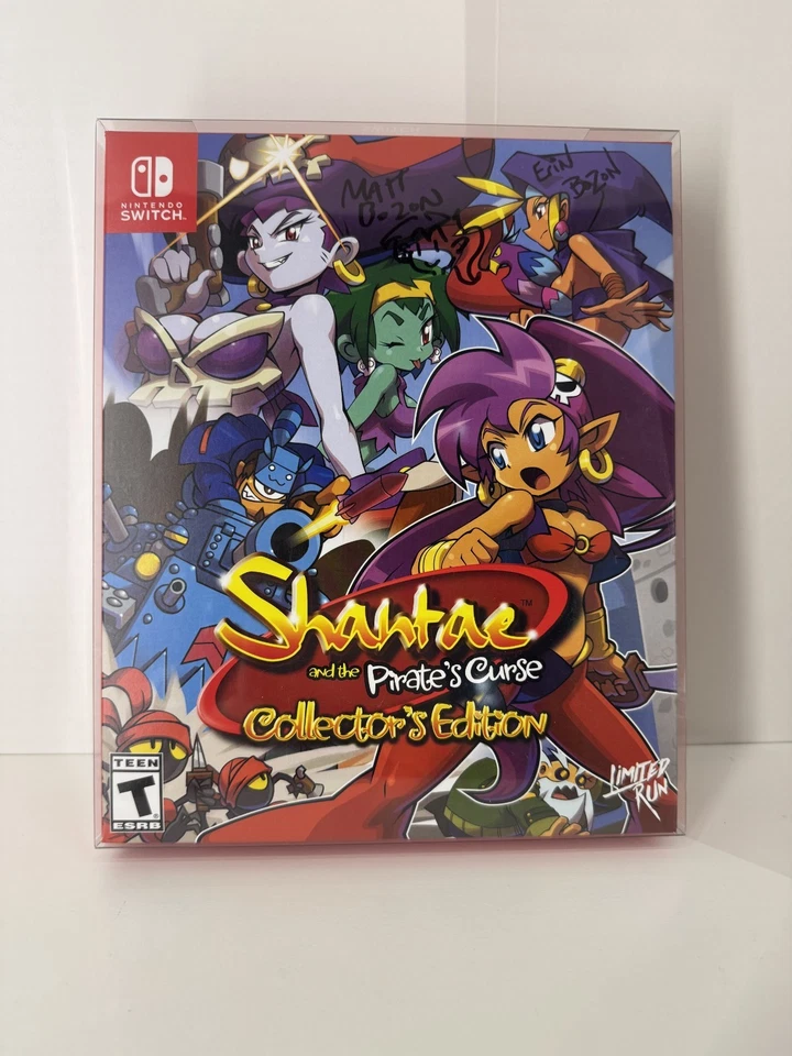 Shantae and the Pirate's Curse - Switch Collector's Edition - SIGNED AUTOGRAPHED - Image 1 of 4
