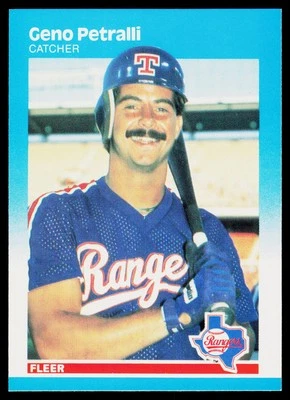 1987 Fleer #135 Geno Petralli Glossy - NM+ - Image 1 of 2