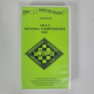 IMAC National Championships 1999 Enid Oklahoma Radio Control Aerobatic Cont VHS - Picture 1 of 7