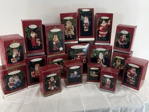 Lote de 18 adornos Hallmark Coca Cola Santa - Imagen 1 de 11