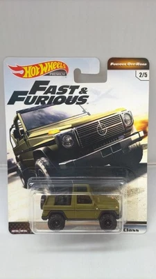 Mattel HOT WHEELS Fast & Furious 1/64 '91 MERCEDES-BENZ CLASSE G - Immagine 1 di 4