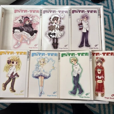 Pita-Ten Volume 1-7 By Koge Donbo English Manga Tokyopop Vintage Teen Romance - Image 1 of 3
