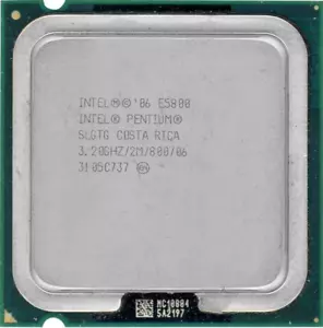 ✅ Processor Intel ✅ Pentium E5800 3.2GHz SLGTG Socket LGA775 2MB Cache - Picture 1 of 3