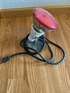 Antique Red Light for Aluminum Christmas Tree - Works Great! - Picture 1 of 3