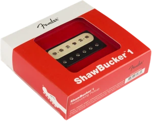 Fender Shawbucker 1 HUMBUCKER Zebra Pickup Tele Strat Telecaster Stratocaster - Picture 1 of 10