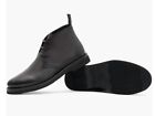 Men’s John Varvatos Varick  Leather Chukka Boots Black Size 9.5  NEW 
