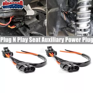 2PCS Tail Light Auxiliary Power Plug Wiring Harness For Can-Am Maverick X3 17-25 - Picture 1 of 7