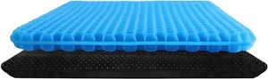 Enhenced Gel Seat Chair Cushion for Long Sitting Sciatica & Back Pain Relief - Picture 1 of 7