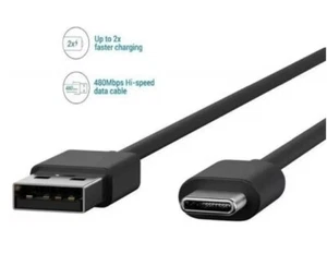 100x OEM Type C Fast Charge Cable Cord USB-C Wholesale for Samsung LG MOTO - Picture 1 of 3