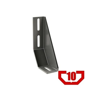 45 Series Floor Bracket - 175mm Tall, FB10175L, (10) Pack - Picture 1 of 2