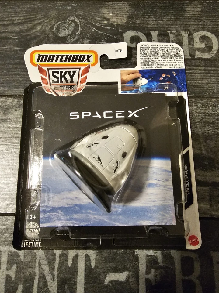 MATCHBOX - SKY BUSTER SPACEX DRAGON NEU/OVP - SELTEN  - Bild 1 von 2
