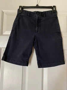 Gap boys school uniform short. Size 12 reg. Adjustable waist. Blue. - Picture 1 of 3