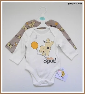 Baby Spot The Dog Body Weste 2er Pack Langarm Bilderbuch Figuren Set NEU - Bild 1 von 7