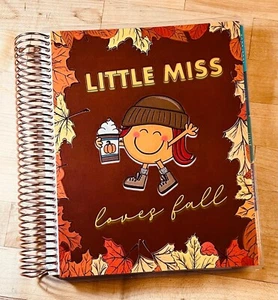 *Little Miss Loves Fall* Cover Set 4 use w/ Erin Condren Life Planner~ - Picture 1 of 4
