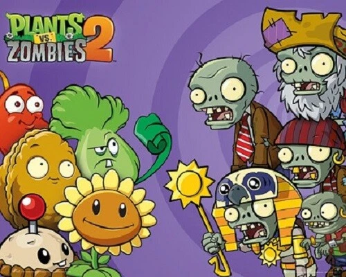 Mini Poster Plants vs Zombies 2 Apple App Free-to-Play Games - Image 1 of 1