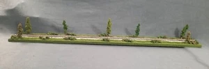 HO SCALE 36" SINGLE TRACK DIORAMA TRAIN DISPLAY -"SUMMER SCENE" - Picture 1 of 9
