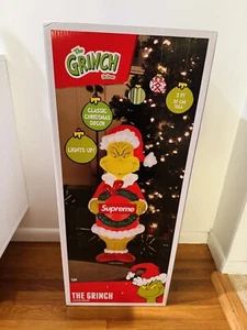 Supreme x Grinch 3 Foot Christmas Decoration LED - FAST SHIPPING - Picture 1 of 4