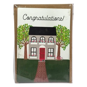 Tiny Expressions 4 New Home Cards Inside Message And Envelopes Congratulations - Picture 1 of 3