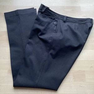 Ralph Lauren Women's Black Pants Size 8 Mid Rise Straight Leg Chino - Picture 1 of 5